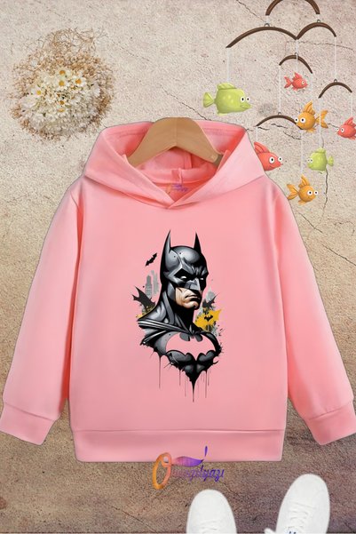 oneagılyazı Printed Hooded Children's Sweatshirt