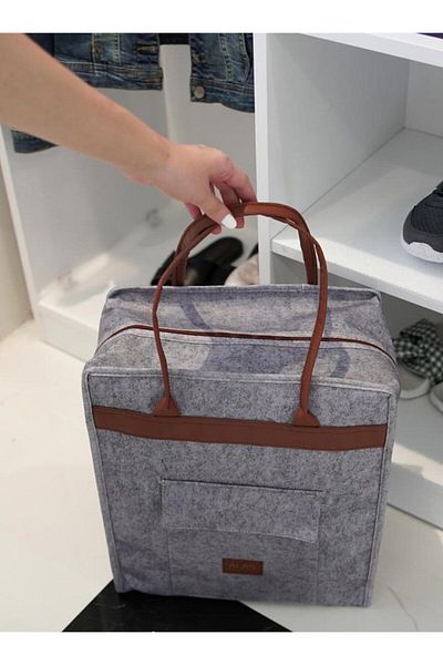 netten house Travel Bag - Alas Leather Handle Shoes