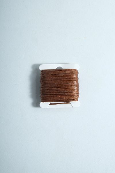 Eskişehir hobi sanat 5 μέτρα 1 mm κερωμένο κορδόνι κανέλα καφέ χρώματος δερμάτινο κολιέ ραμμένο κόσμημα - κορδόνι βραχιόλι