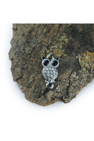 Prestij Boncuk Nakit i dodaci sa sovom motivom - Srebrni metal Sa kamenčićima
