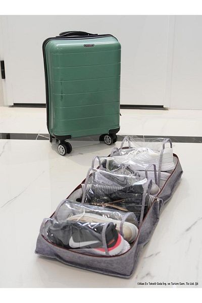 netten house Travel Bag - Alas Leather Handle Shoes