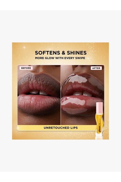 gisou Ultimate Glow Duo-Daha Sağlıklı, Parlak Saçlar, Dudaklar İçin Saç Ve Dudak Yağı Seti (20 ml + 8 ml)