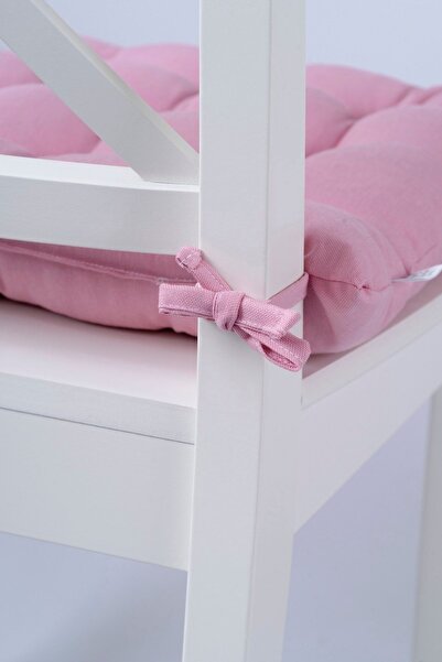 ALTINPAMUK Daisy Fluffy - Pink 9 Stitched Cushion Chair