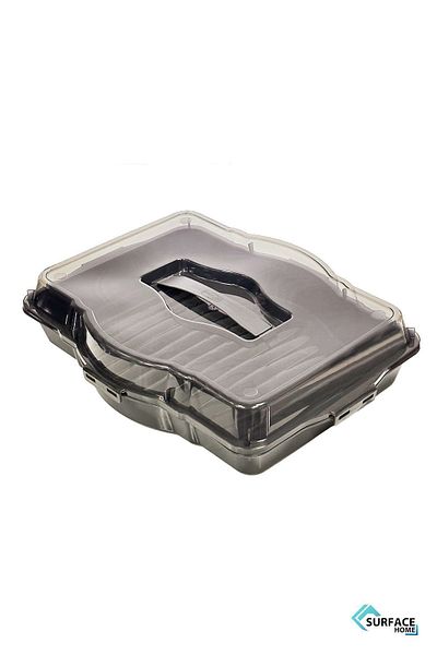 SURFACE Home Trio Cake/Burglass Carrying Container-smoked