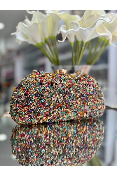 Blacktavern Nagy estélyi ruhatáska kővel