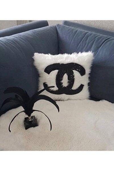 YILMAZHOME Плюшевий чохол на подушку БІЛА ПЕЛЮСТІЯ