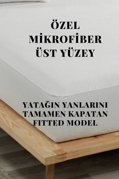 ELY PARKER Husă de saltea 180x200 rezistentă la lichide-Micro montată-Dimensiune dublă-Protector de saltea de apă mare