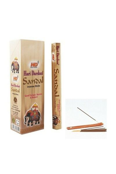 CAZİP Hd Hari Darshan Sandal Wood (sandal Ağacı) 20'li Tütsü