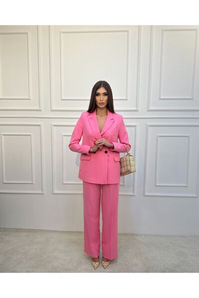 ossons Palazzo Pants and Jacket Set - Special Edition Dress