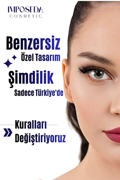imposeda Mıknatıslı Kirpik Intense Uzun Ve Yoğun Kirpikler Için Özel Tasarlandı. Mıknatıs Kirpik