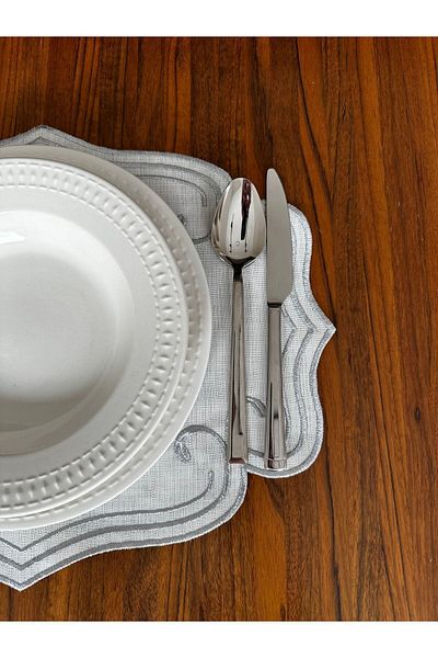 NURHAN HOME COLLECTION 2 bucăți modele ondulate - placă de service americană