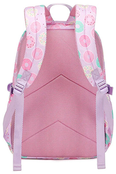 Go Veform Kız Çocuk Okul için Fonksiyonel Üçlü Çanta Laptop Bölmeli Sırt Çantası, Beslenme, Kale