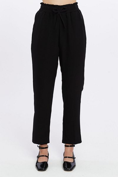 ZBK Women's Trousers with Pockets and Elastic Waist