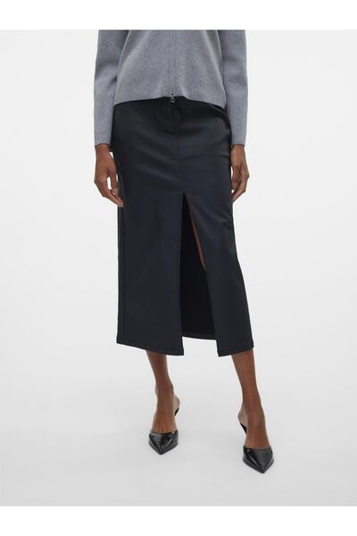 Vero Moda Rock Vmleah Mittlere Taille Rock