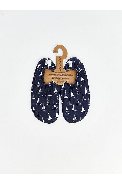 LC Waikiki Παπούτσια θάλασσας για αγόρια Navy Blue Printed - SLIP/STOP