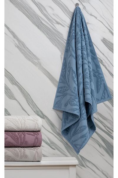 Altınbaşak New Season 100% Cotton 50X90Cm Luxury Hand and Face Towel Set - Boxed of 4