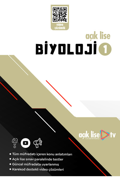 Açık Lise TV Açık Lise Biyoloji 1 - Konu Ve Soru - Konu Ve Soru - Güncel Müfr...