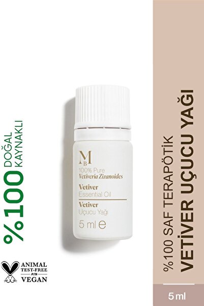 MİSBAHÇE Vetiver Uçucu Yağı 5 ml