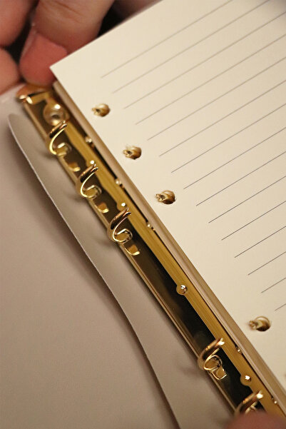 Victoria's Journals Mekanizmalı Defter 12x17cm Ivory 96 yaprak