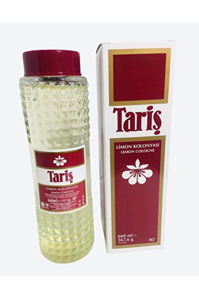 Tariş Limon Kolonyası 80 Derece 660cc Cam Şişe