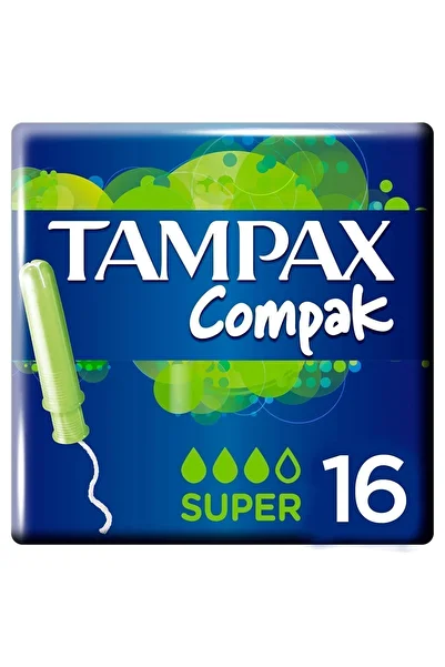 Discreet Tampax Super 16 Pieces Bumper