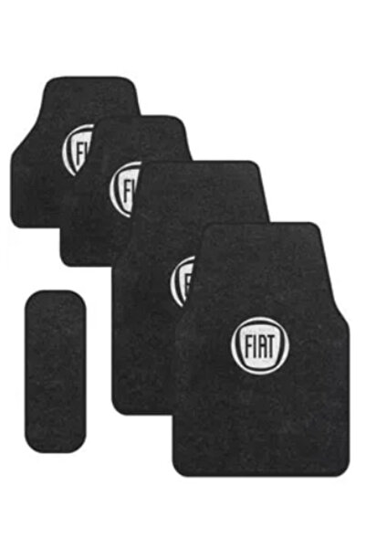 poyoto FİAT LİNEA Siyah Halı Oto Paspas Seti Siyah Kenar Dikişli - Her Araca Uygun
