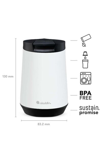 Aladdin 0.25l Espresso Satin Beyaz Emea Termos Bardak
