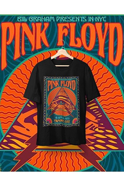 CONSTRAİN Μπλουζάκι με μοτίβο ροκ αφίσας Pink Floyd