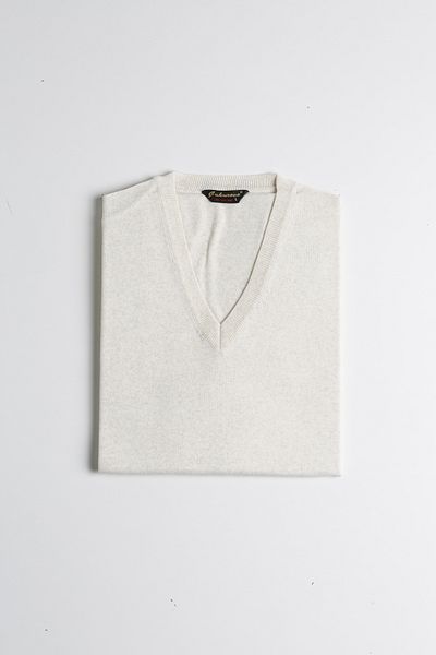 Çukurova Woolen Sleeveless Knitwear Sweater - Stone - Bone