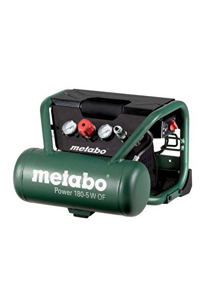Metabo POWER 180-5 W OF Sessiz Kompresör 5 Litre