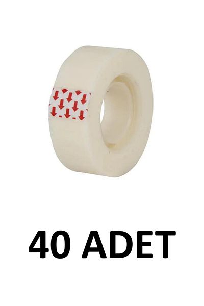 KRAF 40 Τεμάχια Αόρατη Ταινία 19mm X 33mt Ταινία Μαρκαδόρου