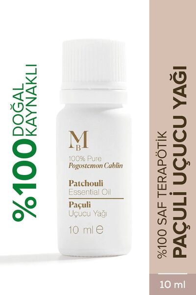 MİSBAHÇE Paçuli Uçucu Yağı 10 Ml