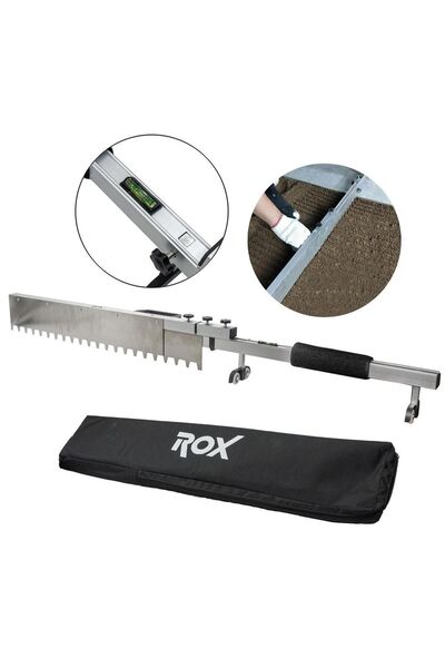Rox 0167 Ayarlı Su Terazili Taraklı Fayans Tesviye Mastarı 153 cm