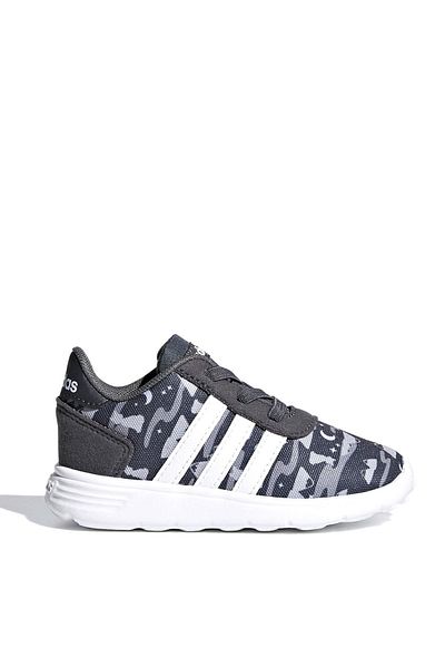 adidas Gray Unisex Baby Sports Shoes Lite Racer