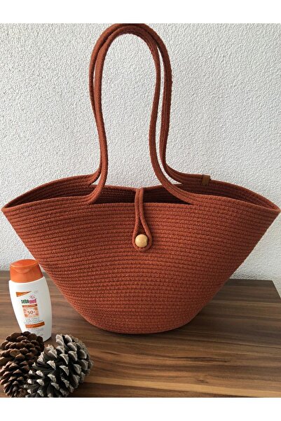 Naspar Χειροποίητη τσάντα παραλίας / Casual τσάντα ώμου / τσάντα