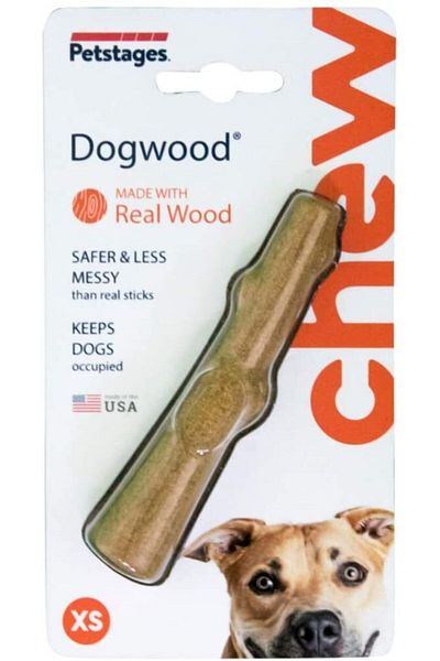 PetStages Jacks Dog Cafe Dogwood Stick Nibbling Toy Xsmall