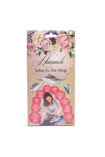 SEVDİK Ev Tipi Ütü Teflonu (altlığı) Kutulu 1 Adet