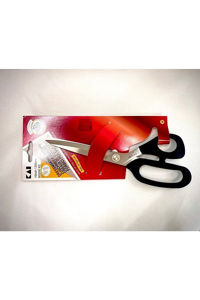 Kai N5250 Medium Size Tailor Fabric Cutting Scissors with Plastic Handle