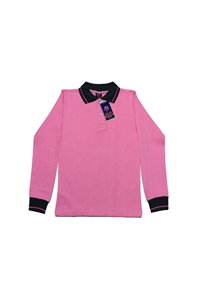 ALM Yakalı Uzun Kollu Okul Tişörtü