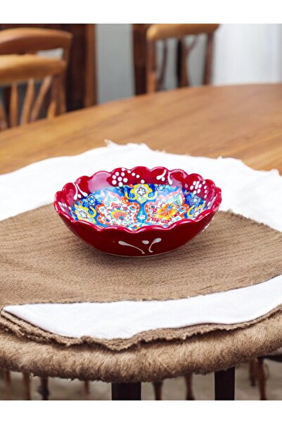 qtahya homes queen of kütahya Μπολ 15 εκ. ανάγλυφο Daisy Edge - Πλακάκι με σχ...