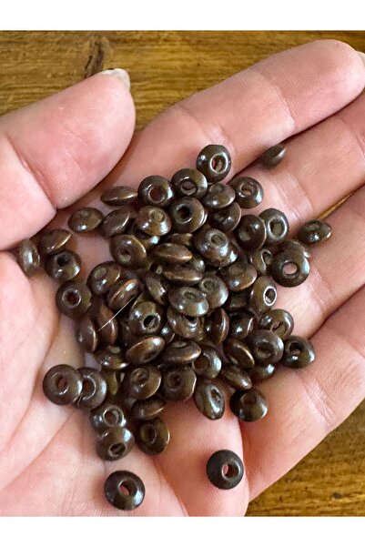 Gönülden Tasarım 100 de bucăți de bijuterii din mărgele de bambus perforate -...