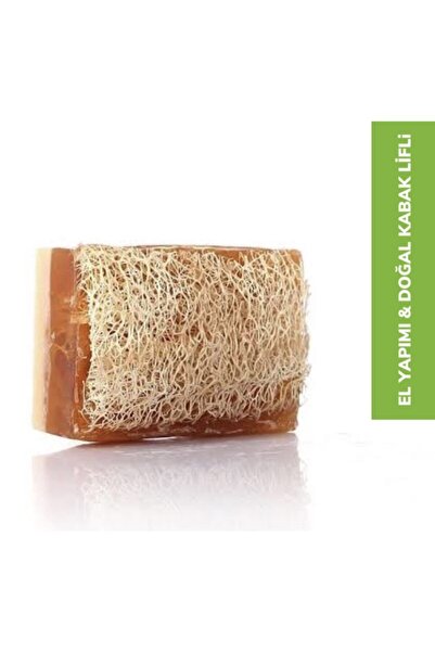 Ceylin El Yapımı Doğal Kabak Lifli Eşek Sütlü - Ballı Sabun