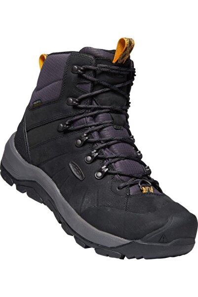 Keen Revel 4 Mid Polar M-black/magnet - Su Geçirmez Erkek Kar Botu - Siyah