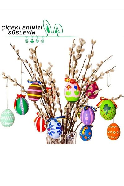 ASPARTAM 60 mm Styrofoam Foam Eggs - Pack of 6