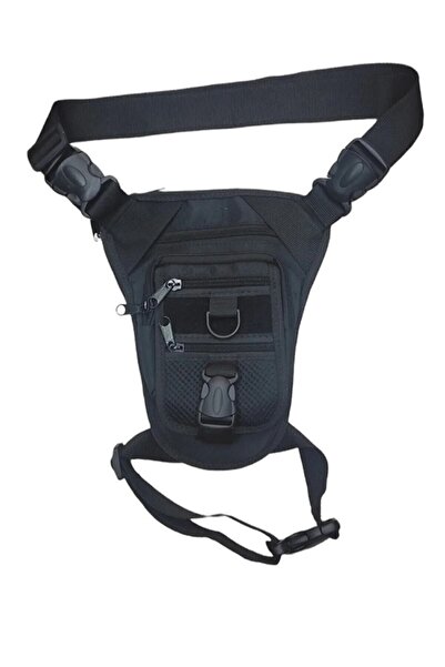Gölge kemer cüzdan ve çanta Siyah Özel Bölmeli Suya Dayanıklı Bel Ve Bacak Çantası