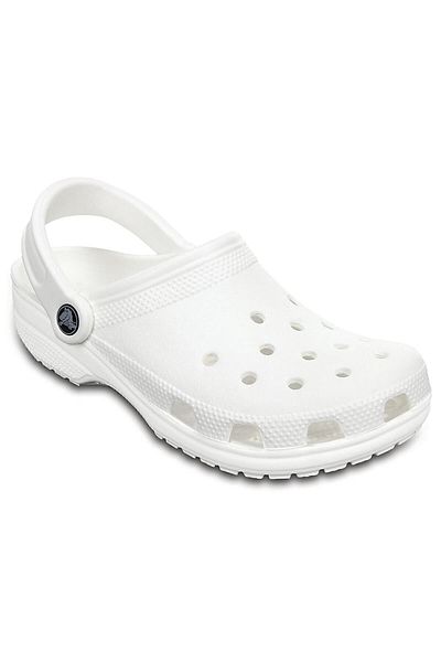 Crocs White Classic Slippers 10001-100