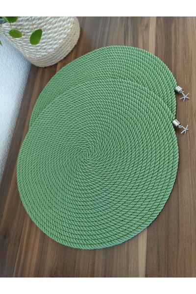 Naspar 6 Adet Yeşil Renk Supla / Amerikan Servis