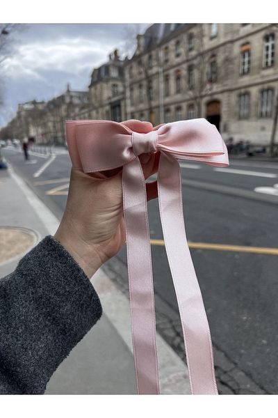 alhifa Дамска сатенена панделка - лента с автоматична катарама