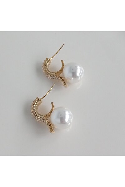 Ödül Moda أقراط لؤلؤ حجر الممر المائي