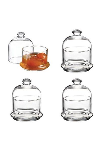 Paşabahçe Jam Sugar Bowl Butter Bowl 4l Glass Set